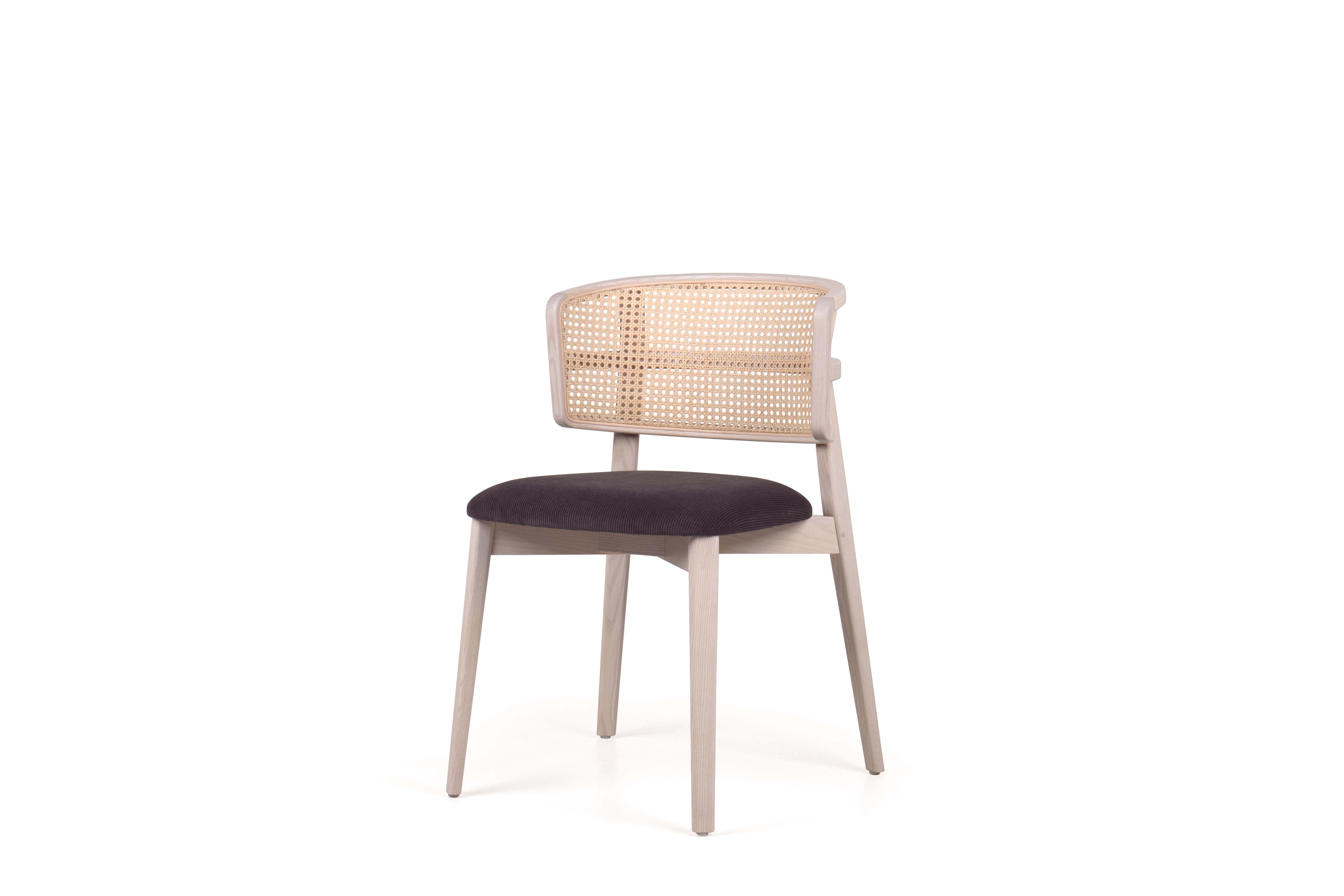 Coffee Rattan Chair